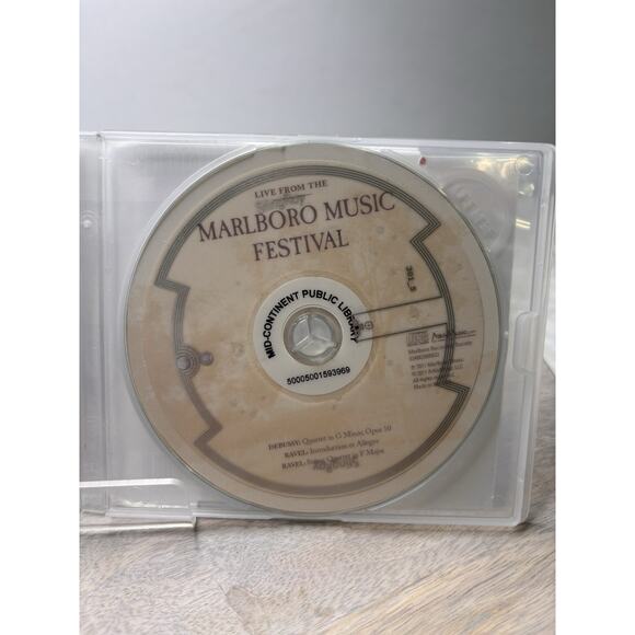 Live from the Marlboro Music Festival CD – Dvorák & Brahms Chamber Works – Ex-Li - Picture 4 of 5